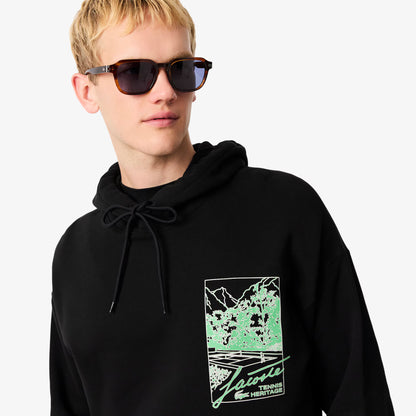 Bedruckter Fleece-Hoodie