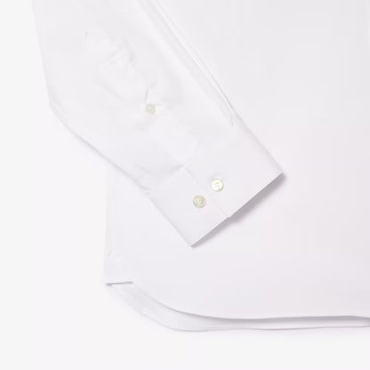 Slim-Fit-Hemd aus Stretch-Popeline