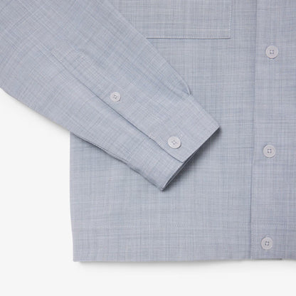 Overshirt aus Oversize-Wollmischung