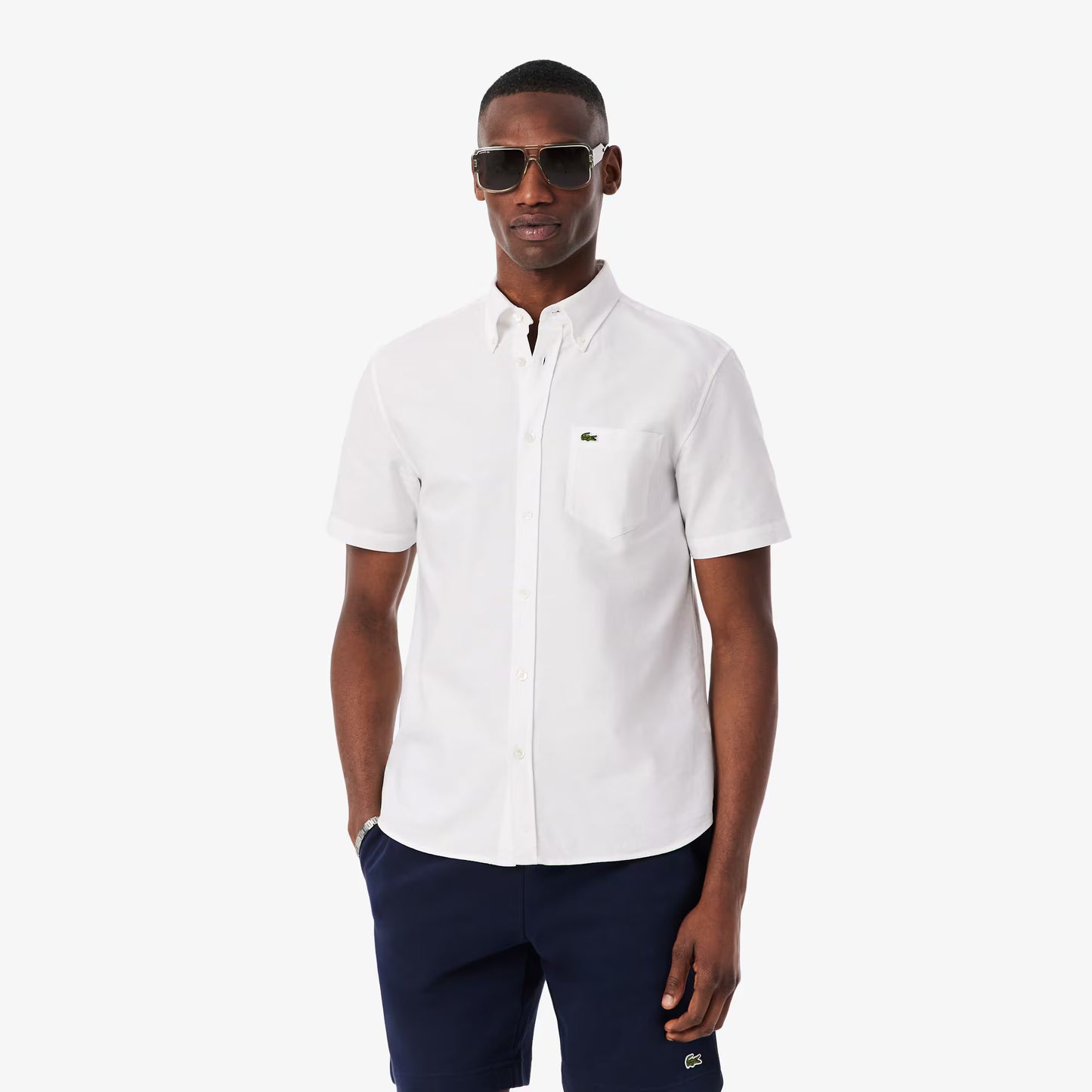 Regular Fit Kurzarm Oxford Hemd