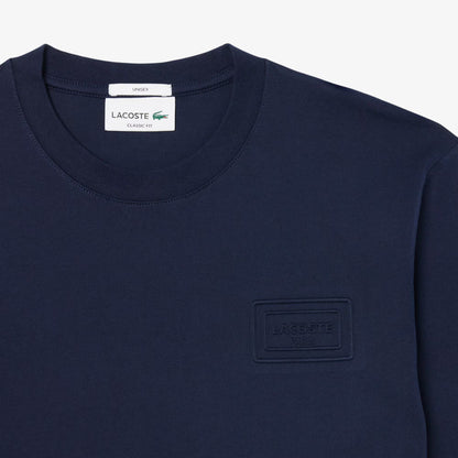 Langärmeliges Baumwoll-T-Shirt