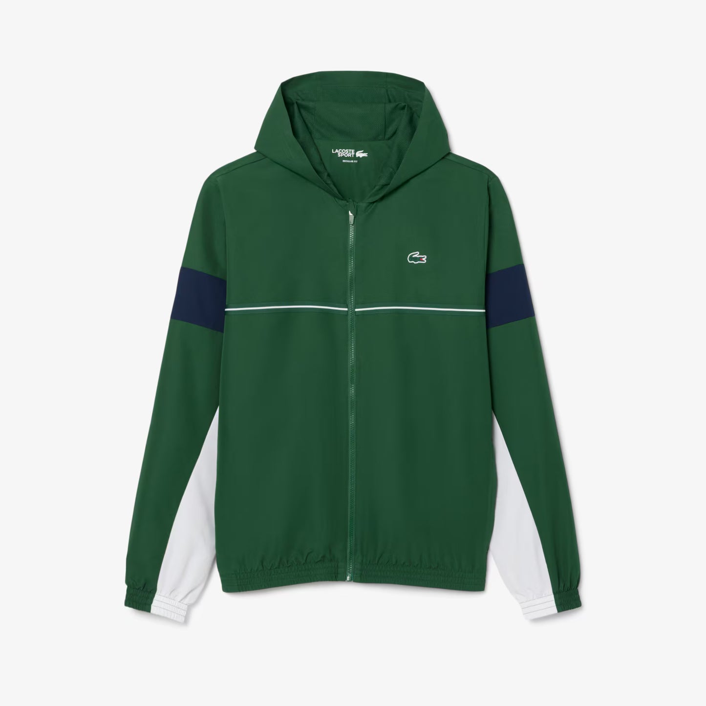 Sport-Farbblock-Trainingsjacke