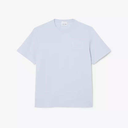 Baumwoll-T-Shirt mit geprägtem Logo
