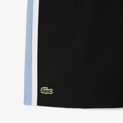 Leichte Tennis-Shorts mit Farbblock-Streifen