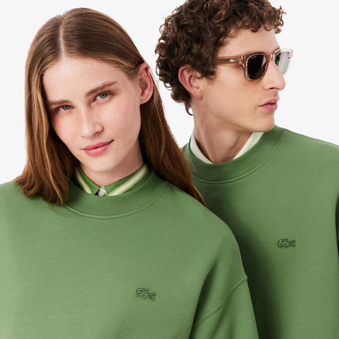Locker geschnittenes Heavy-Fleece-Sweatshirt
