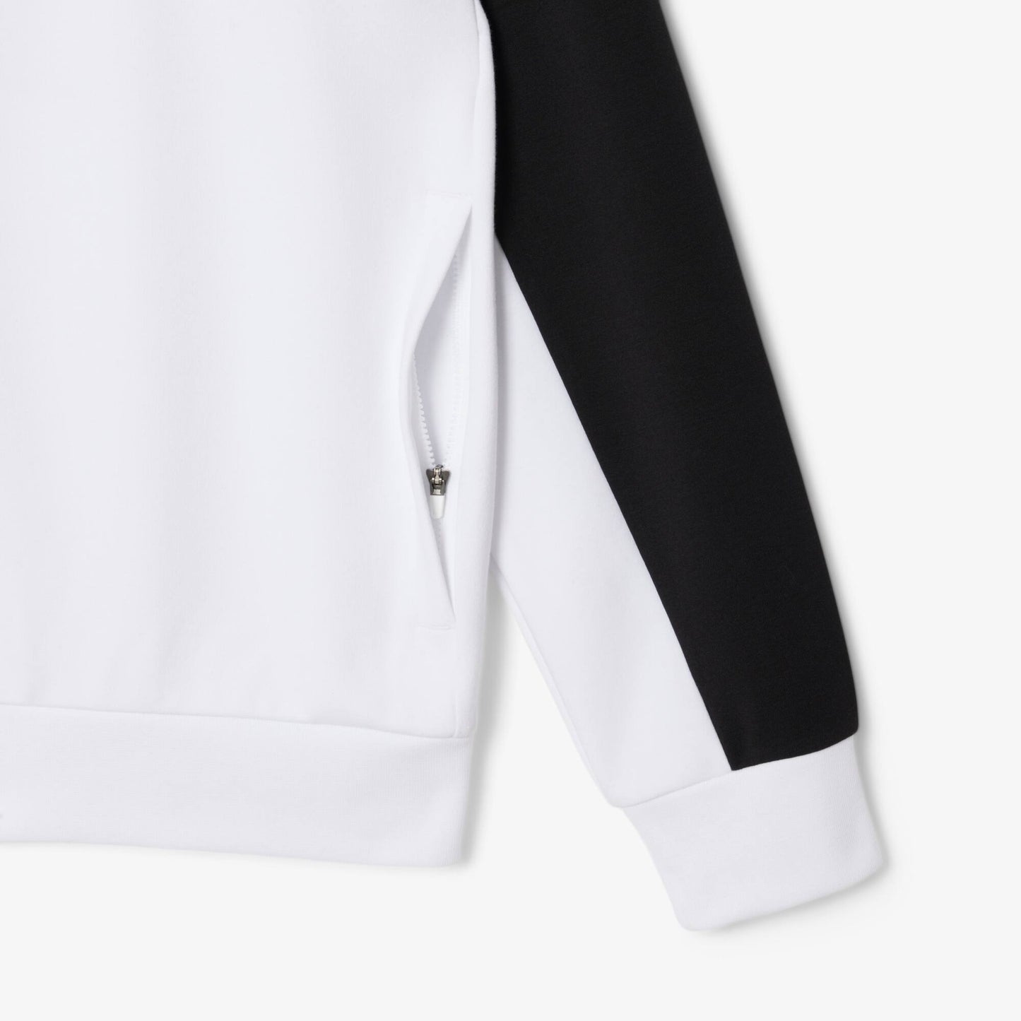 Sportliches Sweatshirt mit Reißverschluss und Color-Blocking