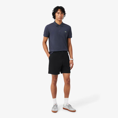Regular Fit Stretch-Baumwoll-Shorts