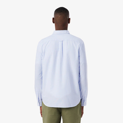 Regular Fit Gestreiftes Oxford-Hemd 2
