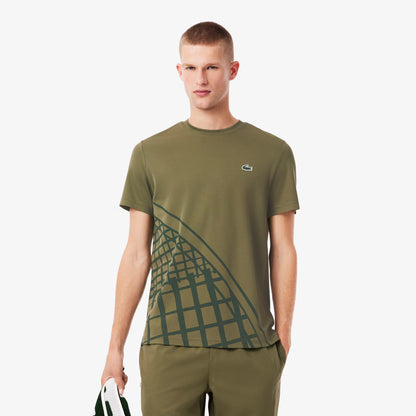 Ultra Dry bedrucktes Tennis-T-Shirt