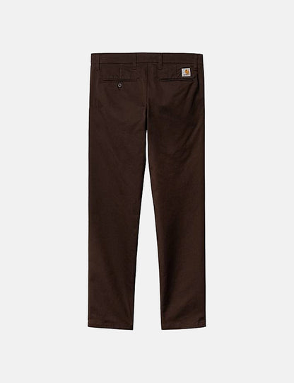 Sid Pant Chino (Slim) - Dunkel umbrafarben