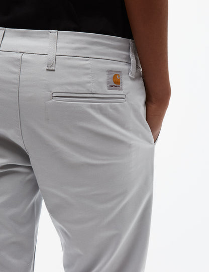 Sid Pant Chino Hose - Sonic Silbergrau