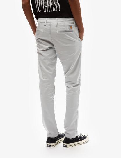 Sid Pant Chino Hose - Sonic Silbergrau