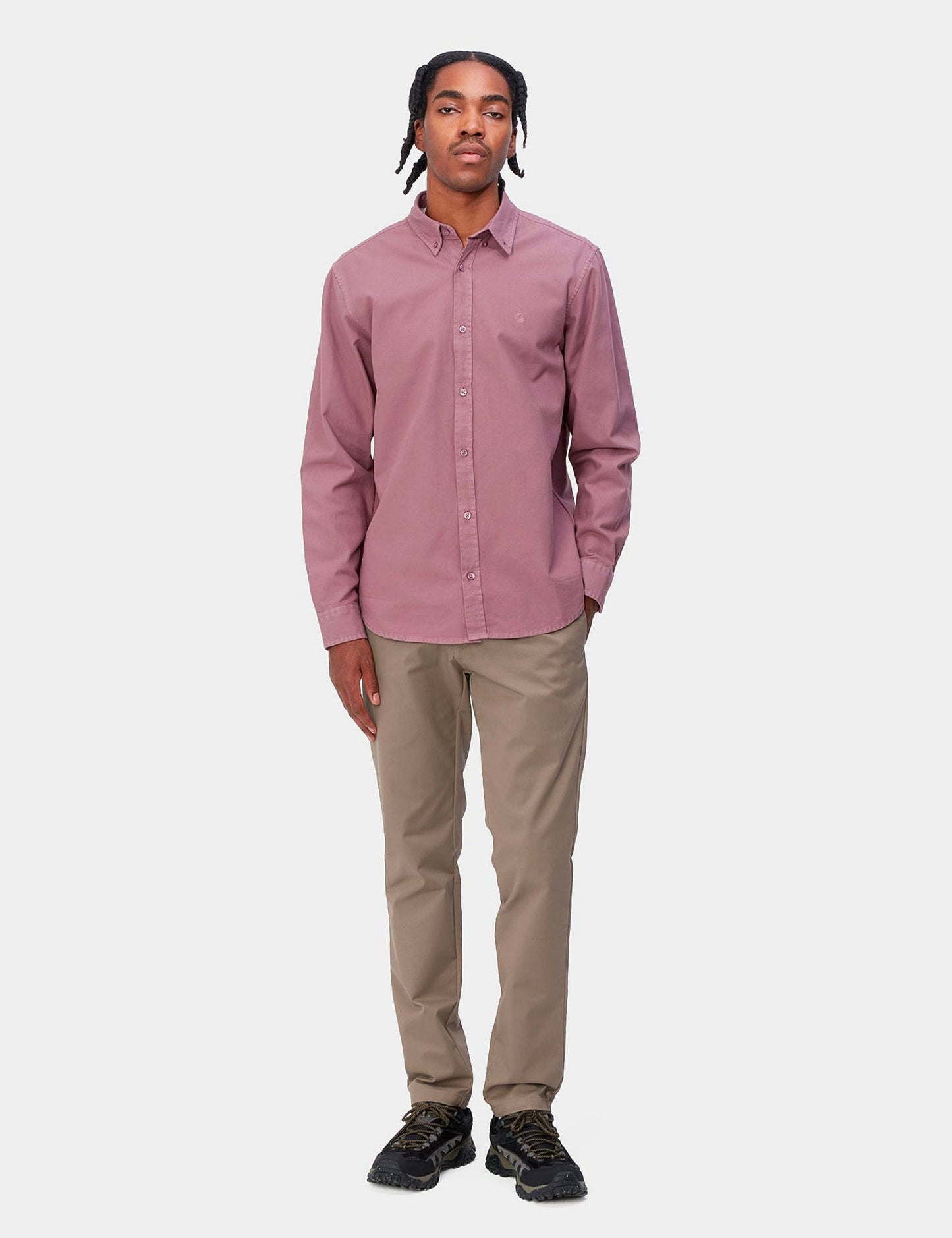 Sid Pant Chinohose - Branch Brown Rinsed