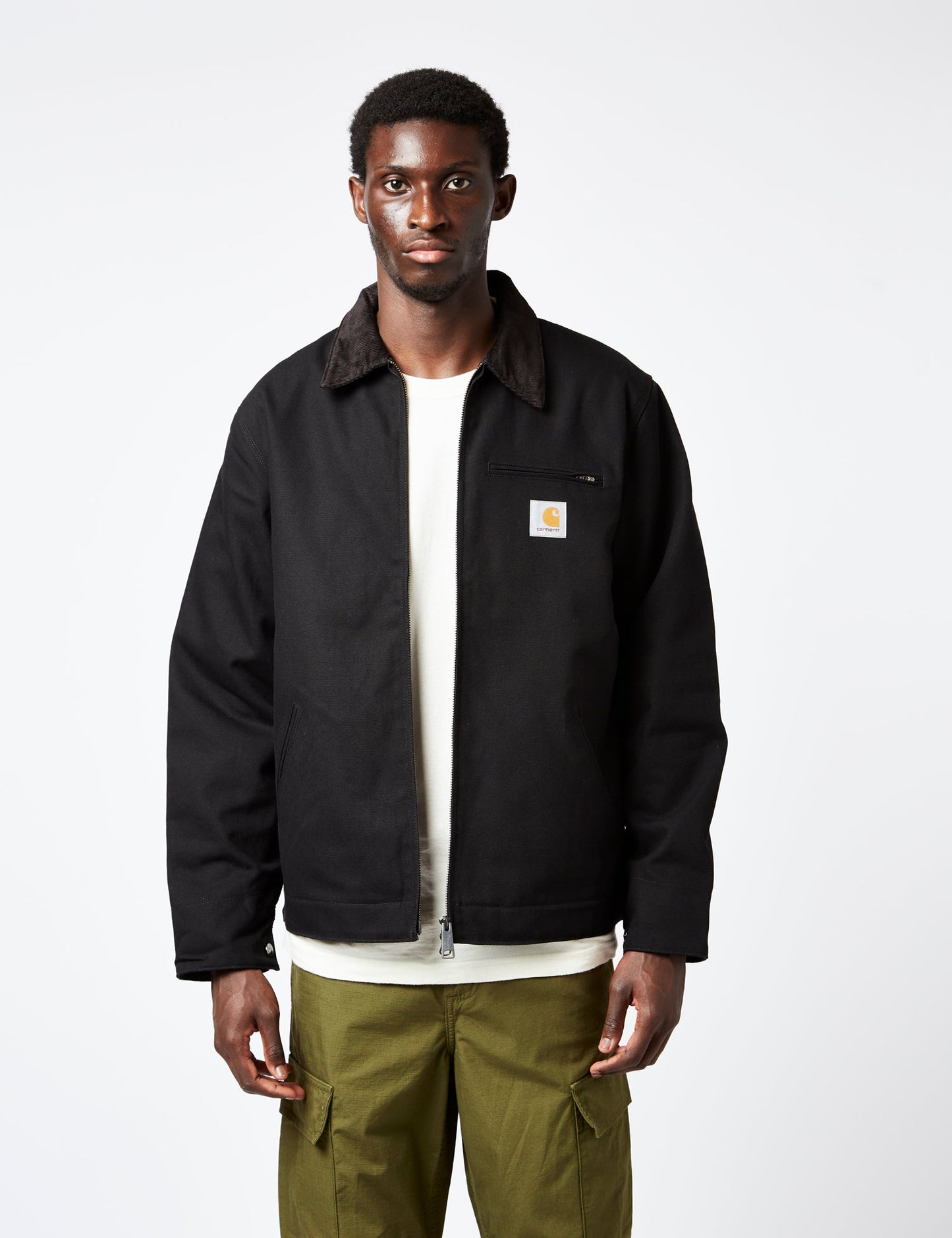 Detroit Jacket (gefüttert) - Schwarz