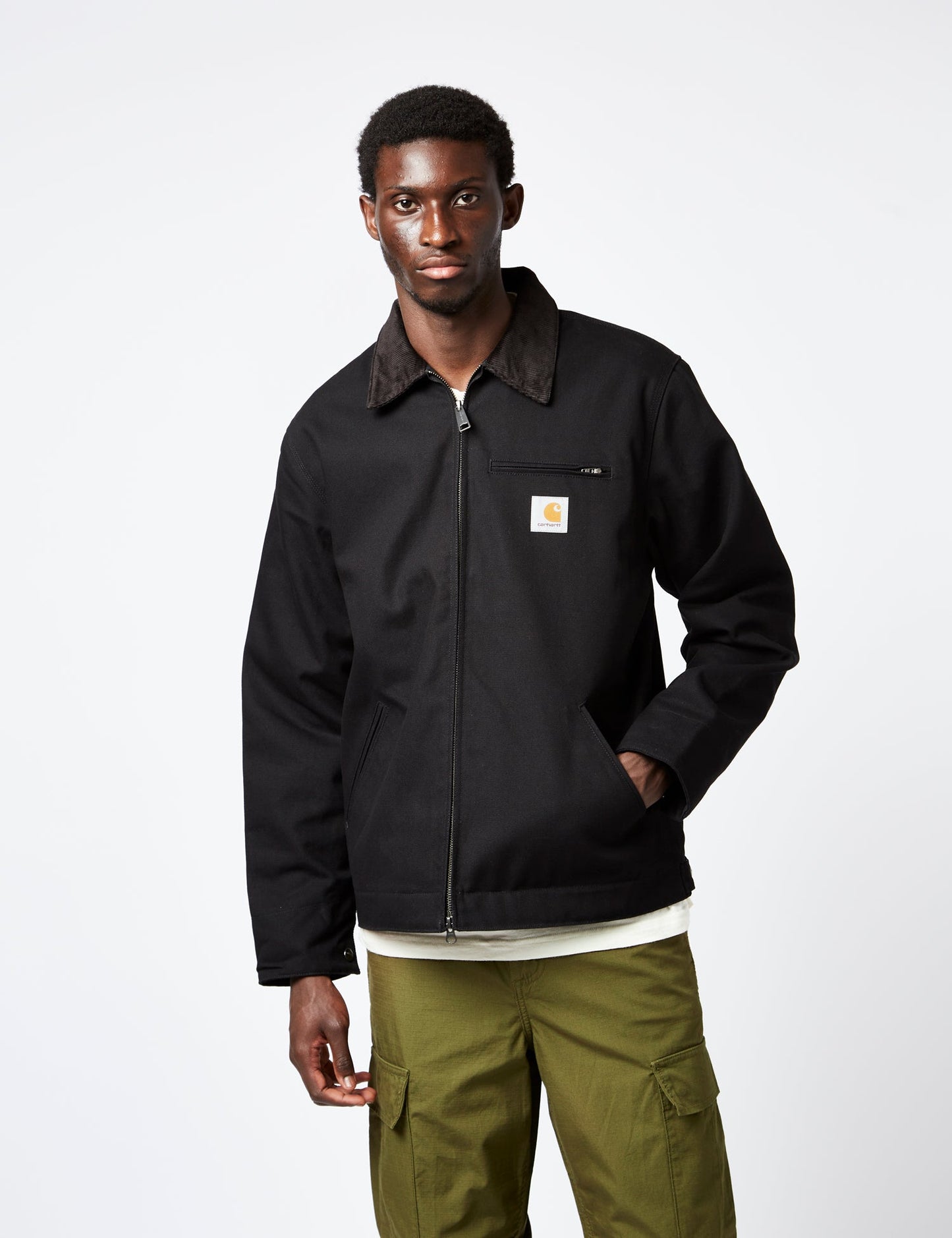Detroit Jacket (gefüttert) - Schwarz