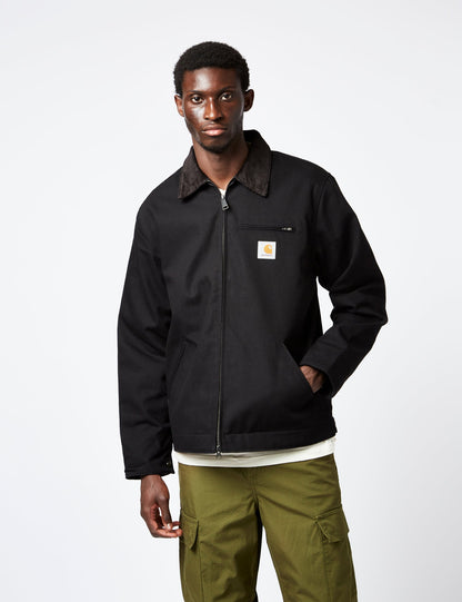 Detroit Jacket (gefüttert) - Schwarz