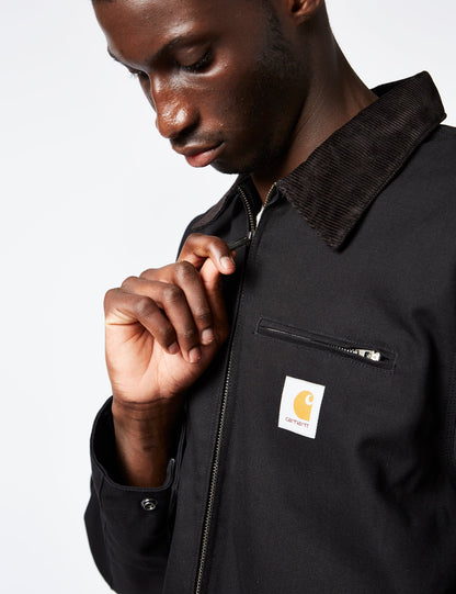 Detroit Jacket (gefüttert) - Schwarz
