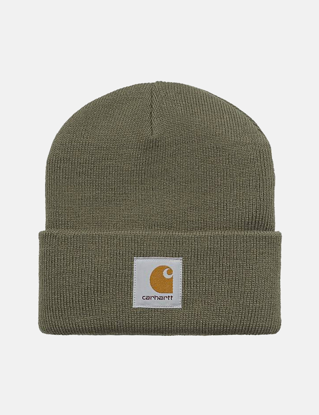 Kurze Beanie-Mütze – Seegrasgrün