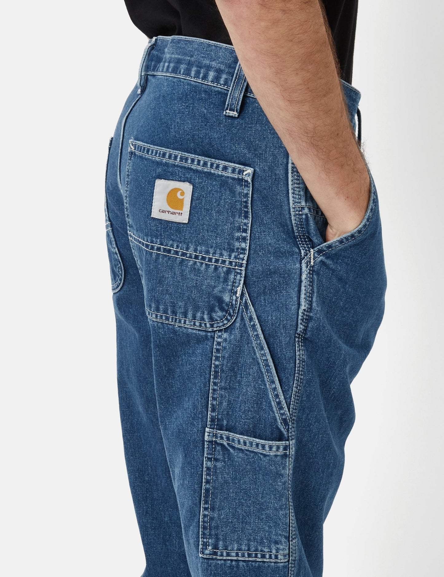 Ruck Single Knee Pant (Regular) – Blue Stone Washed