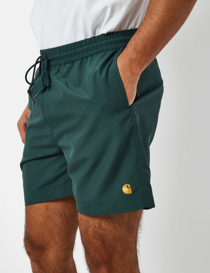 Chase Badeshorts - Botanic Green