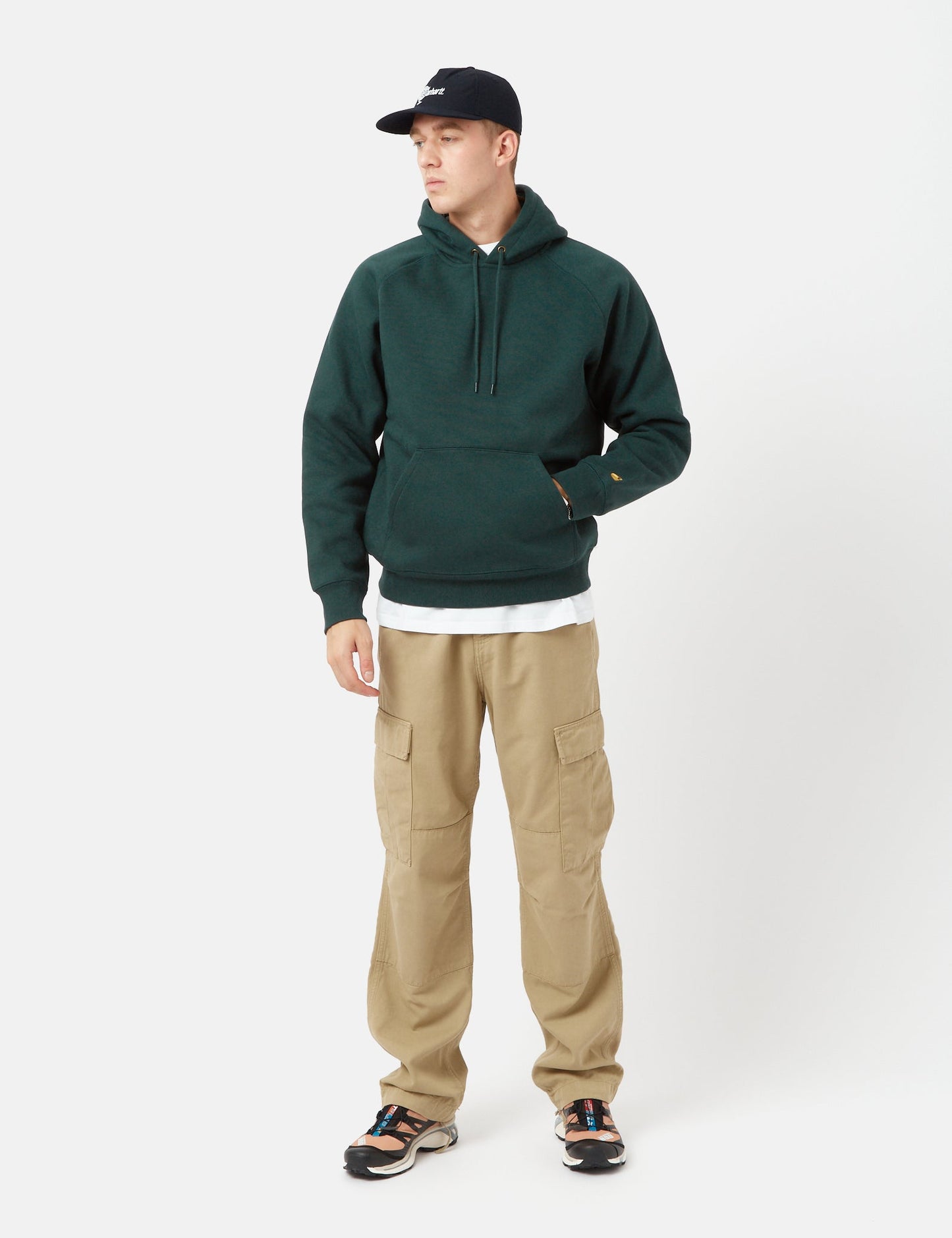 Kapuzenpullover Chase - Juniper Green