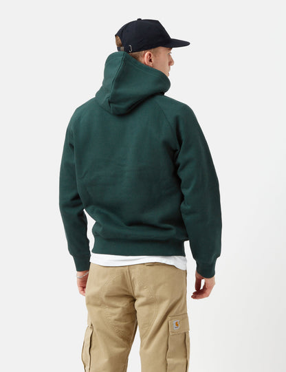 Kapuzenpullover Chase - Juniper Green