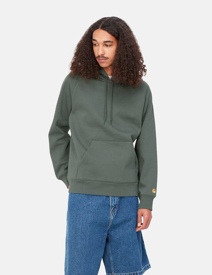 Kapuzenpullover Chase - Jura Green/Gold