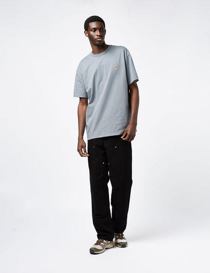 Chase T-Shirt (Loose) – Spiegelgrau