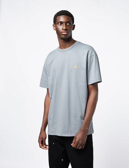 Chase T-Shirt (Loose) – Spiegelgrau