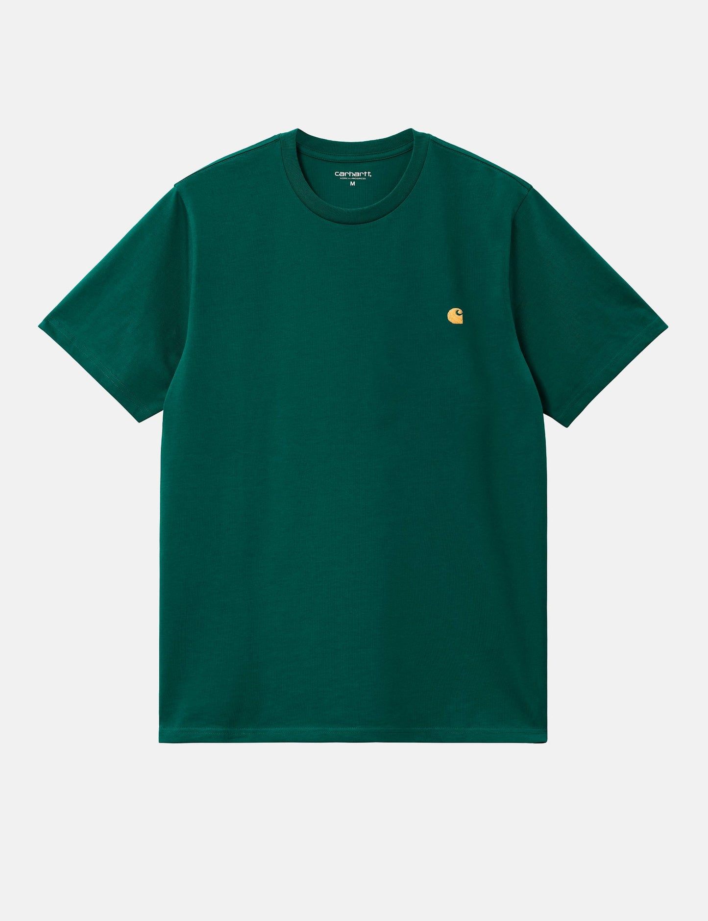 Chase T-Shirt (Loose) – Dillgrün/Gold