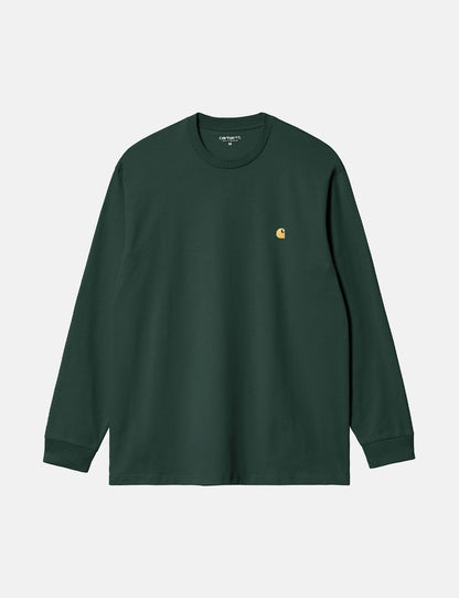 Chase Langarmshirt (locker geschnitten) – Discovery Green