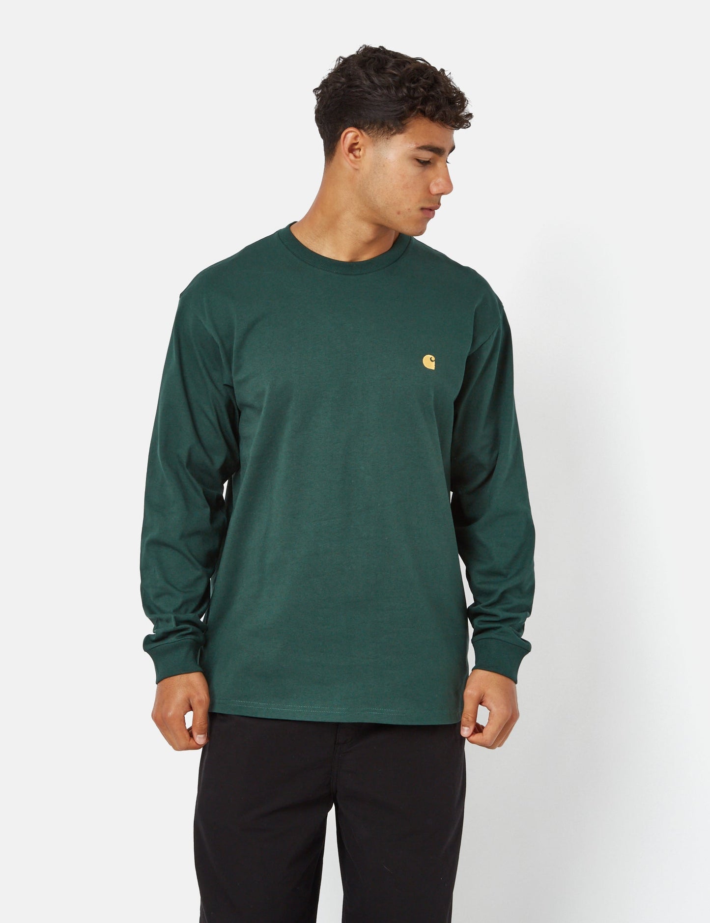 Chase Langarmshirt (locker geschnitten) – Discovery Green