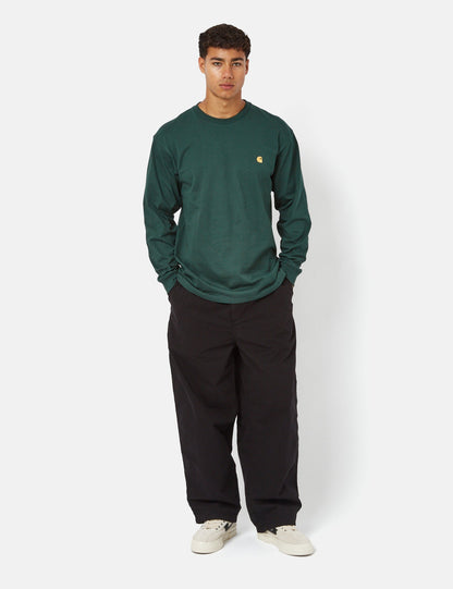 Chase Langarmshirt (locker geschnitten) – Discovery Green