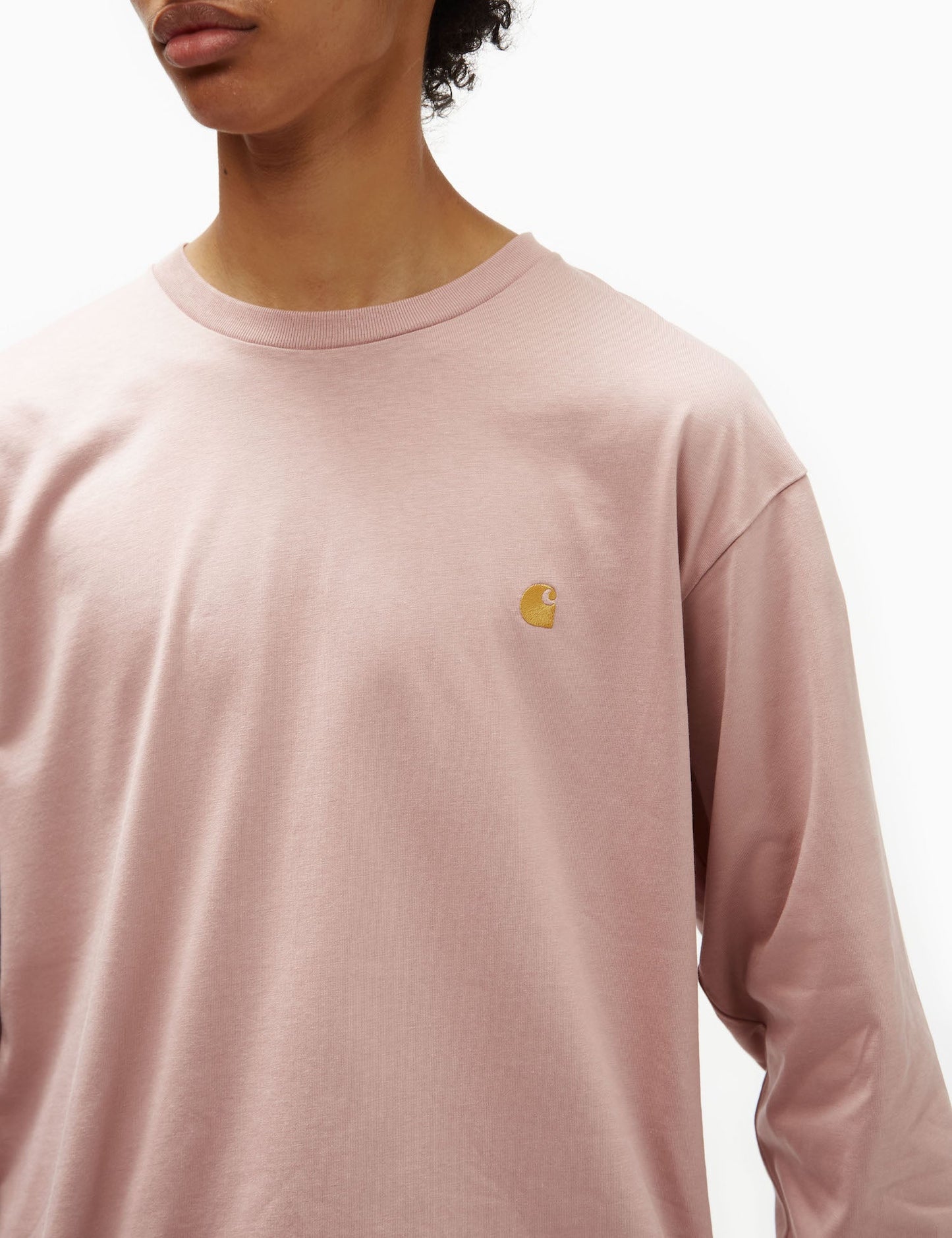 Langarm-T-Shirt Chase (Loose) – Glassy Pink