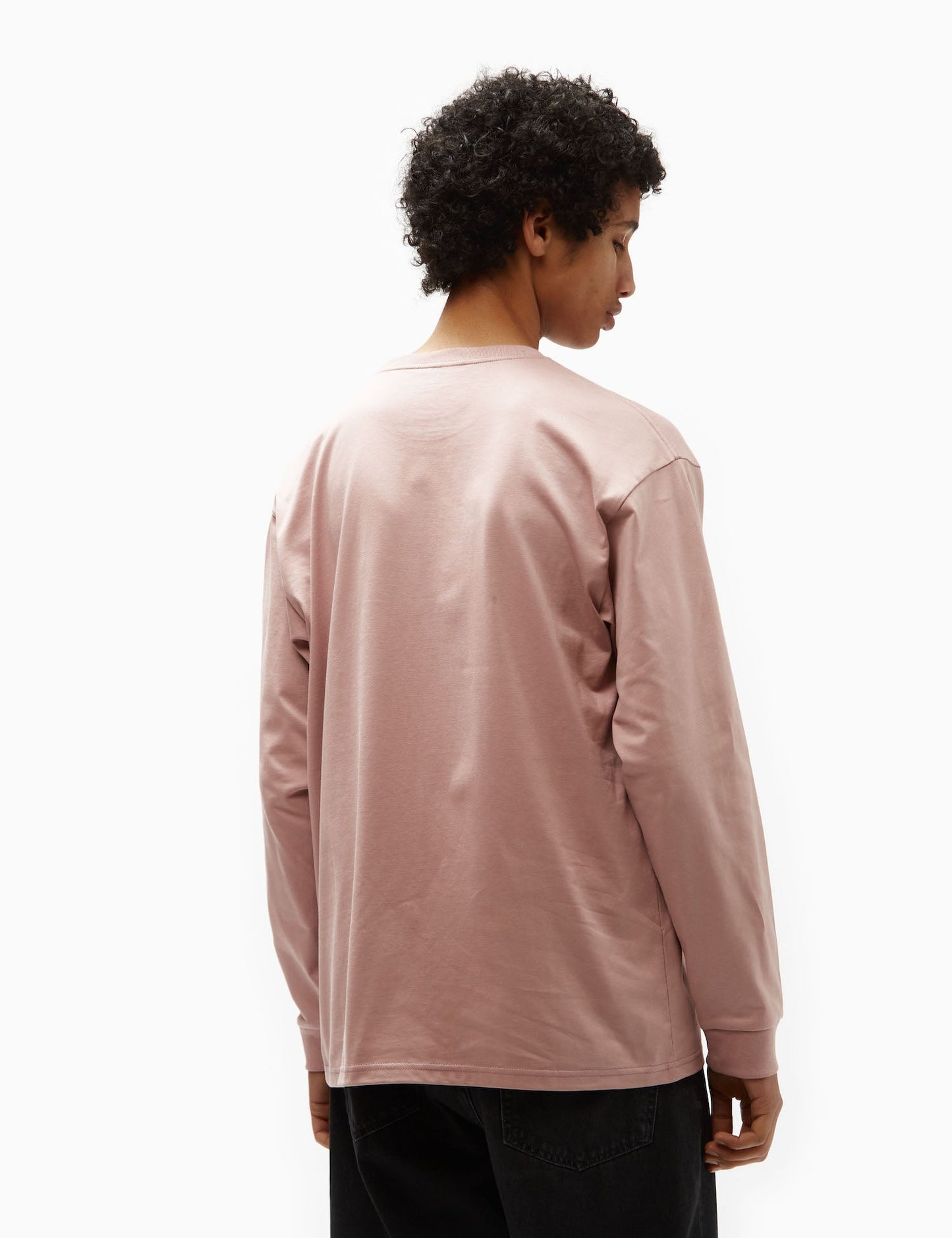 Langarm-T-Shirt Chase (Loose) – Glassy Pink
