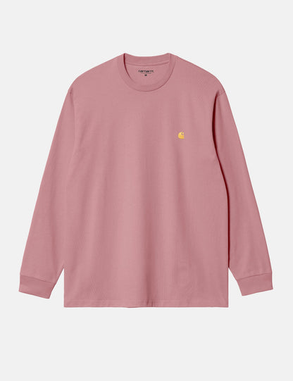 Langarm-T-Shirt Chase (Loose) – Glassy Pink