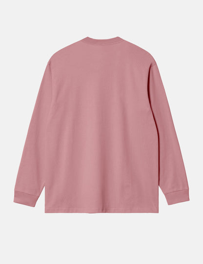 Langarm-T-Shirt Chase (Loose) – Glassy Pink