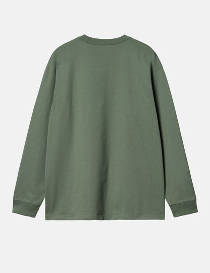 Langarm-T-Shirt Chase - Duck Green