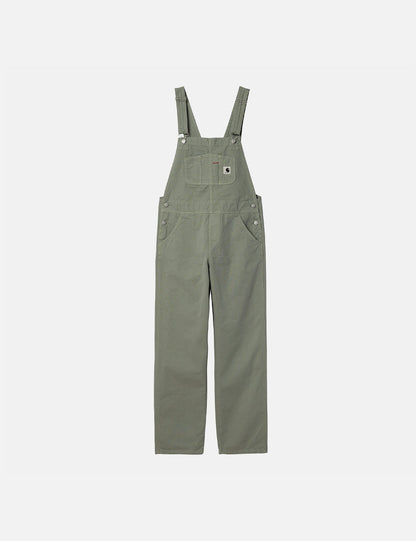 Latzhose für Damen (gerade) – Yucca-Grün