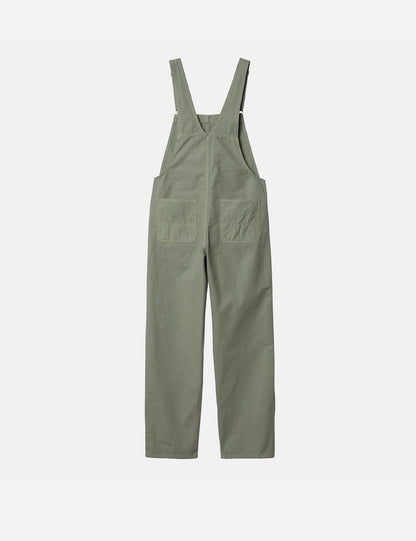 Latzhose für Damen (gerade) – Yucca-Grün