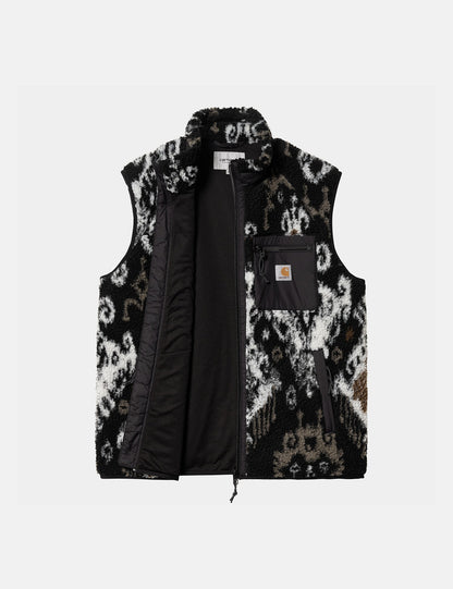 Prentis Vest Fleece-Futter (Baru Jacquard) – Schwarz