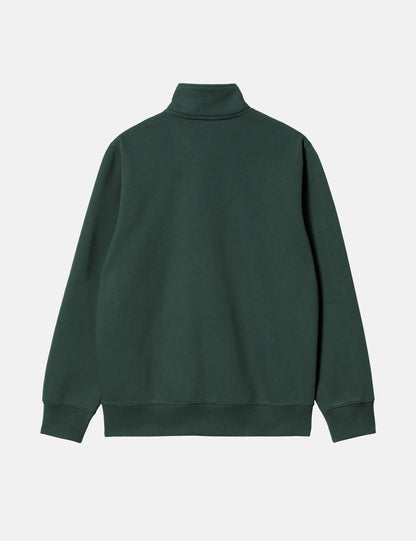 Chase Neck Zip Sweatshirt – Juniper Green