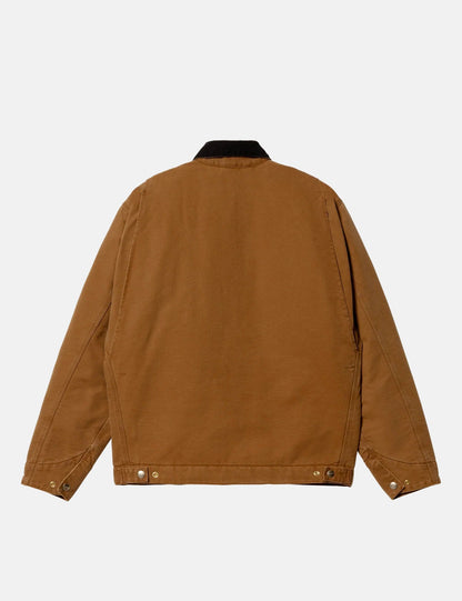 OG Detroit Jacket (Organic Aged Canvas) - Dusty Hamilton Brown