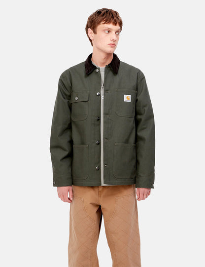 Michigan Coat - Boxwoodgrün/Schwarz