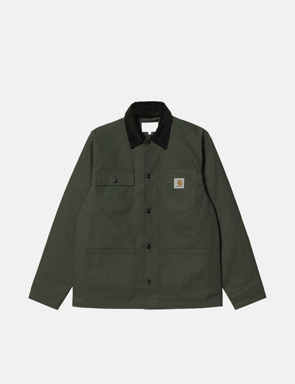 Michigan Coat - Boxwoodgrün/Schwarz