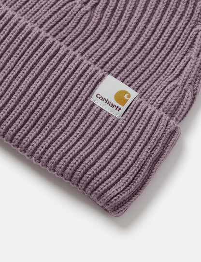 Burbank Beanie Mütze – Nebliges Distelrosa