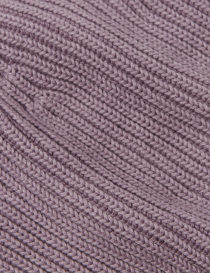 Burbank Beanie Mütze – Nebliges Distelrosa