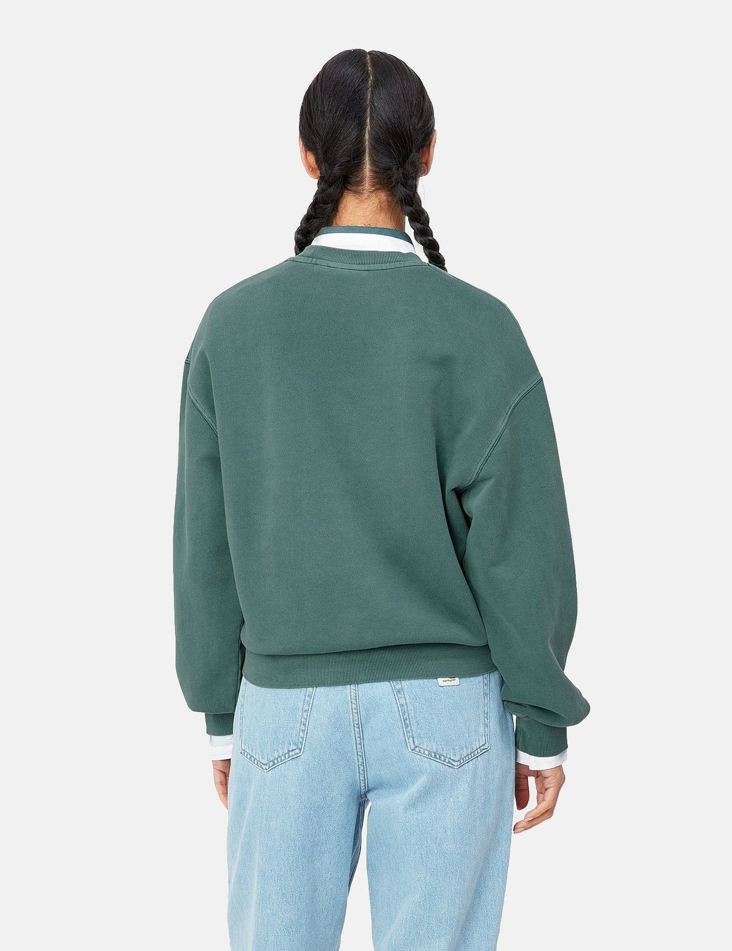 Damen Nelson Sweatshirt – Botanic Green