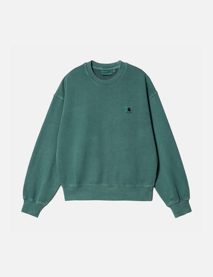 Damen Nelson Sweatshirt – Botanic Green