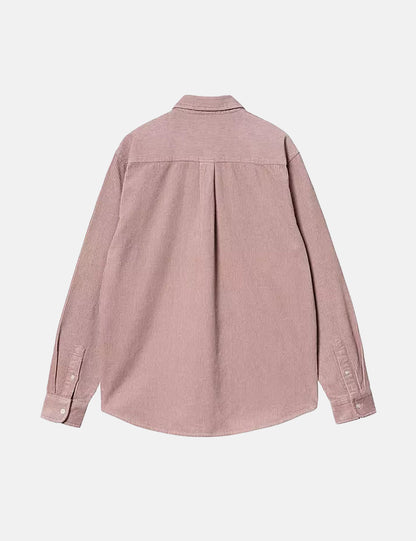 Madison Hemd (Feincord) - Glassy Pink